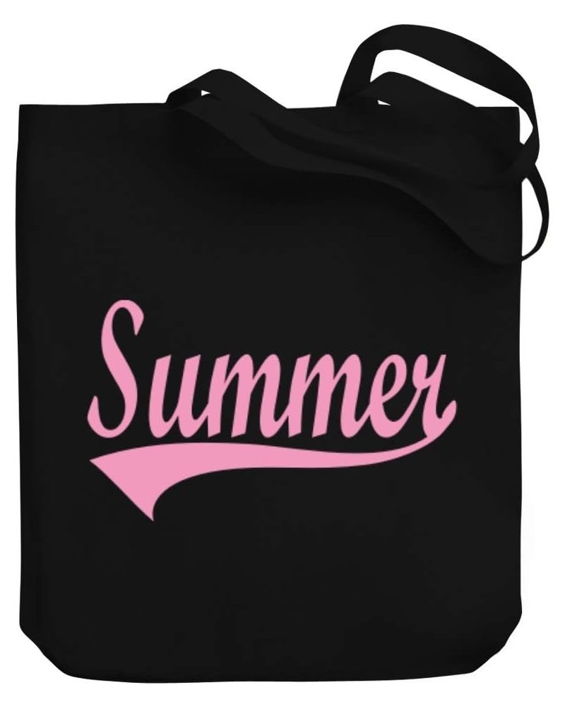 Summer Baseball Style Canvas Tote Bag 10.5" x 16" x 4 $18.80 Totes