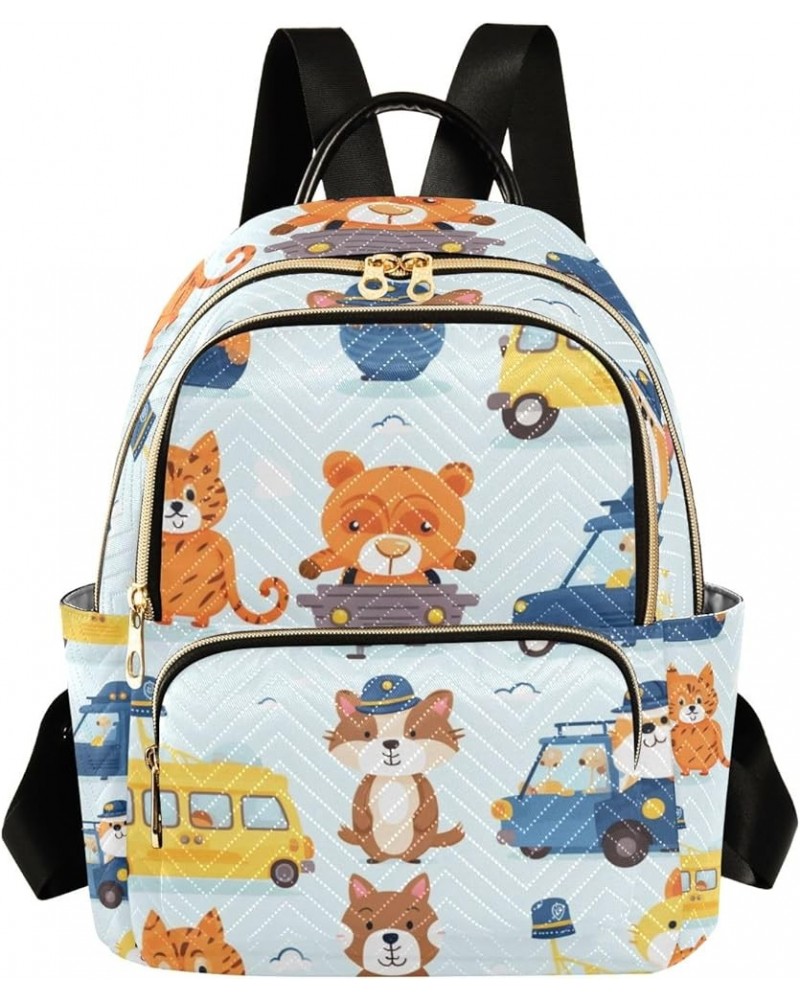 Mini Backpack Purse for Women, Animal Car Travel Bag Casual Daypack Shoulder Bag Medium $16.95 Backpacks