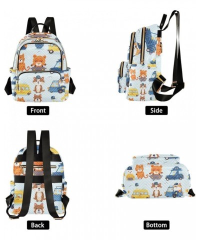 Mini Backpack Purse for Women, Animal Car Travel Bag Casual Daypack Shoulder Bag Medium $16.95 Backpacks