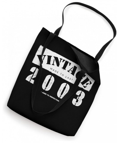 20 Year Old: Vintage Classic 2003 Twenties 20th Birthday Tote Bag $11.87 Totes