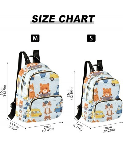 Mini Backpack Purse for Women, Animal Car Travel Bag Casual Daypack Shoulder Bag Medium $16.95 Backpacks