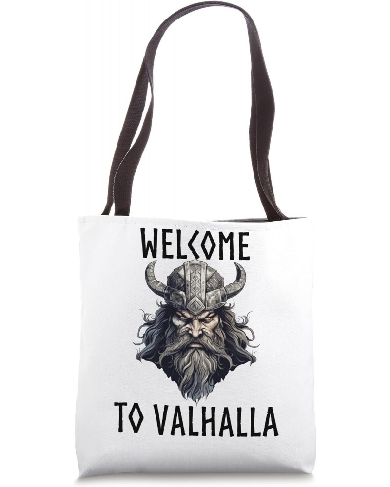 Welcome to Valhalla Welcome to Walhalla Vikinger Tote Bag $13.97 Totes