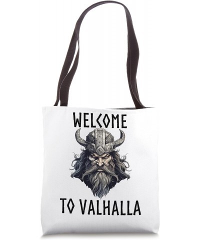 Welcome to Valhalla Welcome to Walhalla Vikinger Tote Bag $13.97 Totes