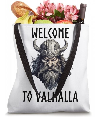 Welcome to Valhalla Welcome to Walhalla Vikinger Tote Bag $13.97 Totes