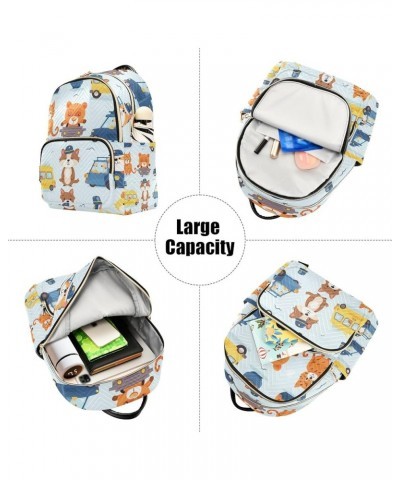 Mini Backpack Purse for Women, Animal Car Travel Bag Casual Daypack Shoulder Bag Medium $16.95 Backpacks