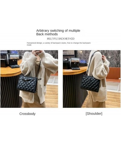 Women's Crossbody Bag Lingerie Bag Single Shoulder Armpit Bag Small Square Bag Suitable for Women White $14.78 Shoulder Bags