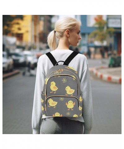 Small Backpack for Women Travel Bag Cute Chick Flowers Daypack Purse Fashion Shoulder Bag Rucksack Small B384 $10.40 Backpacks