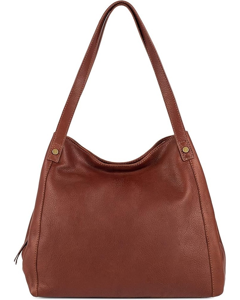 American Leather Co. - Liberty Shopper - Highly Functional & Superbly Fashionable Brandy Smooth $68.00 Handbags