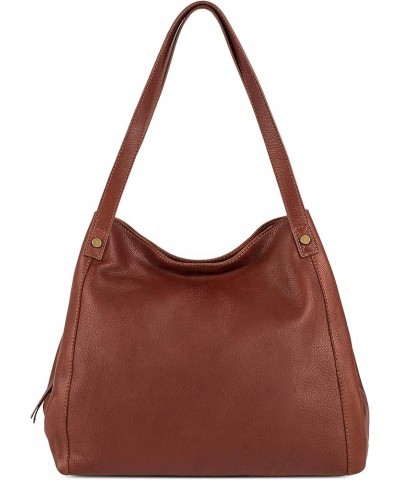 American Leather Co. - Liberty Shopper - Highly Functional & Superbly Fashionable Brandy Smooth $68.00 Handbags