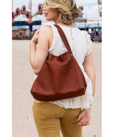 American Leather Co. - Liberty Shopper - Highly Functional & Superbly Fashionable Brandy Smooth $68.00 Handbags