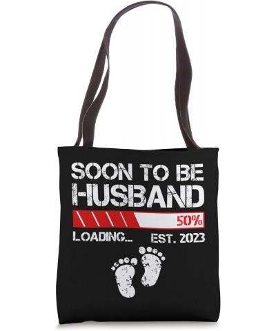 Soon To Be Husband Est 2023 For Men - Funny New Husband Tote Bag $11.75 Totes