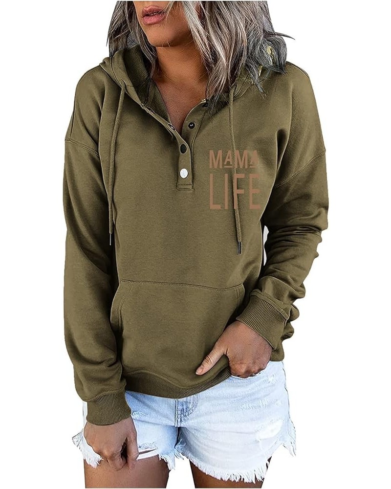 Women's Long Hoodies Casual Zip Up Sweatshirt Fleece Solid Color Tunic Pullover Jacket with Pockets Hooded Large Army Green $...