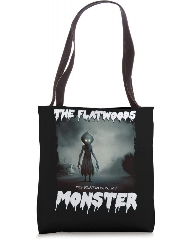 Flatwoods Monster "Braxie" 1952 Creepy Alien Cryptid Legend Tote Bag $13.77 Totes