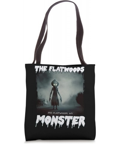 Flatwoods Monster "Braxie" 1952 Creepy Alien Cryptid Legend Tote Bag $13.77 Totes