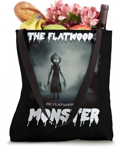 Flatwoods Monster "Braxie" 1952 Creepy Alien Cryptid Legend Tote Bag $13.77 Totes