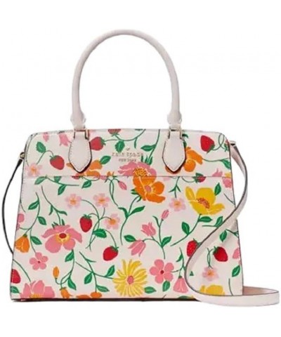 Madison Floral Waltz Medium Satchel Pink Multi $55.85 Satchels