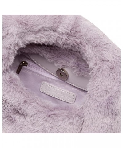 Women's Addison Soft Volume Top-Handle Bag Lavender Fur $15.14 Handbags