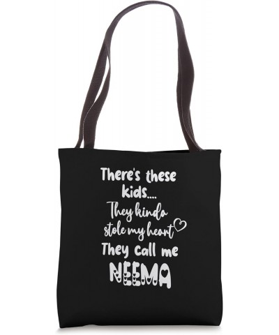 Special Grandma Grandmother These Kids Call Me Neema Tote Bag $14.10 Totes