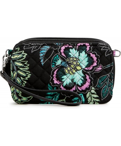 Cotton All in One Crossbody Purse with RFID Protection Island Garden - Recycled Cotton $32.80 Crossbody Bags