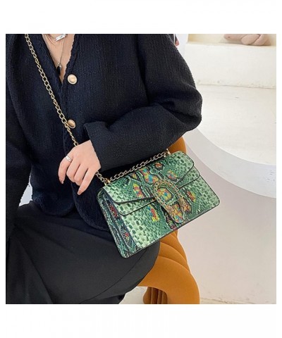 Crossbody Shoulder Purse for Women - Fashion Purse with Bow Handbags PU Leather Satchel Bag 1-7green $13.24 Shoulder Bags