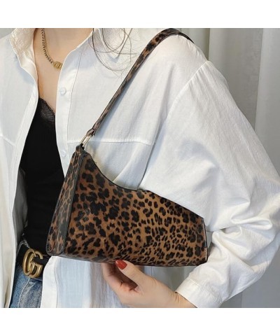 Leopard Print Shoulder Bag Western Purse Trendy Purses for Women 2024 Shoulder Purse Y2k Purse Cute Bag Leopard Print03 $8.79...