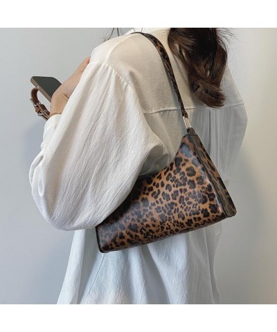 Leopard Print Shoulder Bag Western Purse Trendy Purses for Women 2024 Shoulder Purse Y2k Purse Cute Bag Leopard Print03 $8.79...