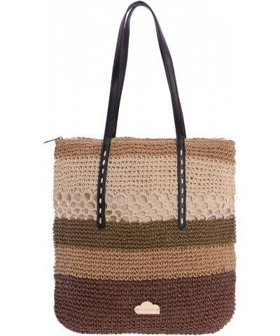 Women's Shopper Bag Multicolor Multicoloured $33.72 Handbags