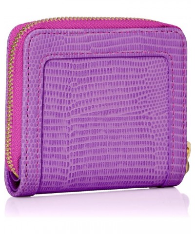 Women's Deli Lizard Bifold Zip Wallet grape sorbet $95.28 Wallets