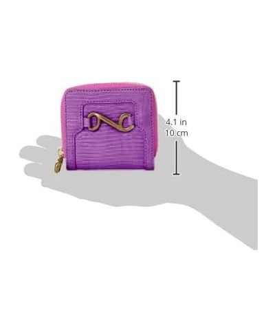 Women's Deli Lizard Bifold Zip Wallet grape sorbet $95.28 Wallets