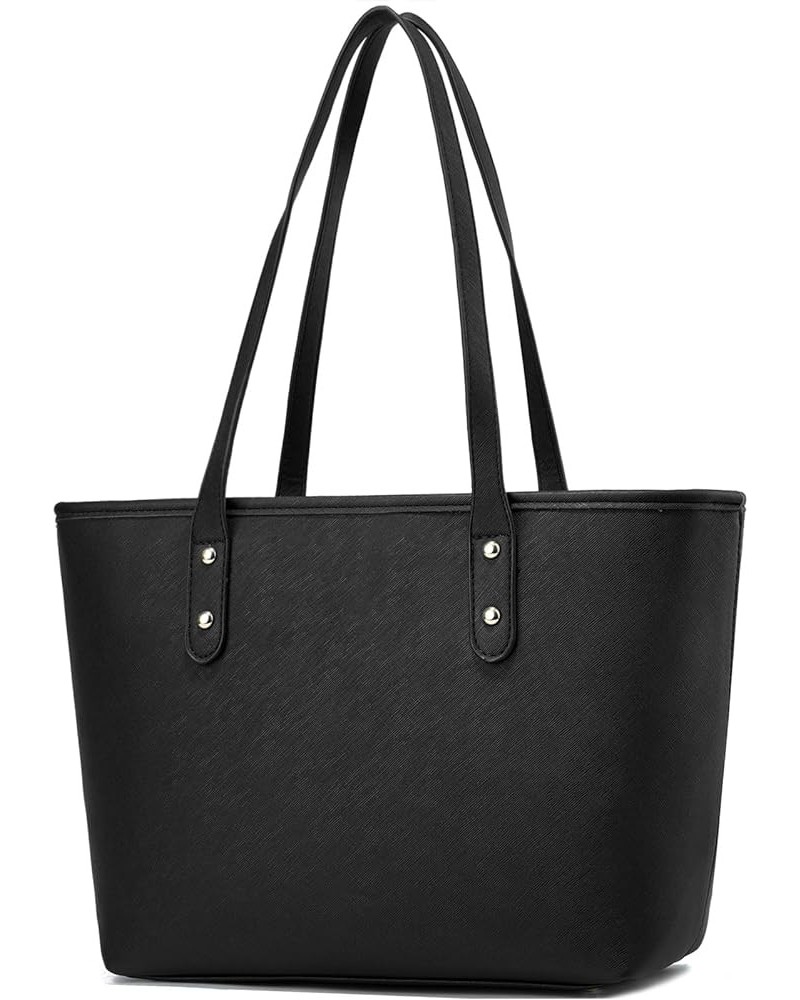 Women Top Handle Satchel Handbags Shoulder Bag Messenger Tote Bag Purse 5-black $12.71 Totes