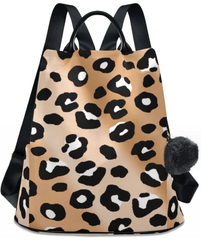 Red Polka Dot Women Backpack Purse Anti-theft Casual Backpack Fashion Shoulder Handbag Geometric Leopard Pattern $23.09 Backp...