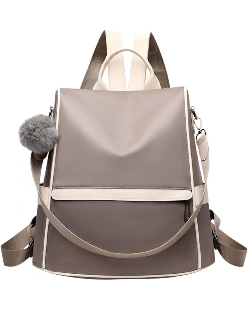 Ladies Bags Backpacks Retro Simple Bags Casual Backpacks Tote Bag (Khaki, One Size) Khaki One Size $14.39 Backpacks