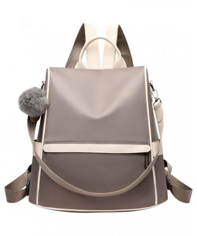 Ladies Bags Backpacks Retro Simple Bags Casual Backpacks Tote Bag (Khaki, One Size) Khaki One Size $14.39 Backpacks