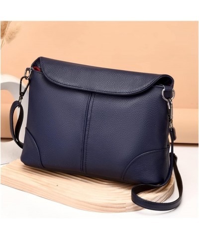 Quality Cowhide Women Shoulder Bag Genuine Leather Handbag Casual Fashion Lady Messenger (Color : Red, Size : 28 * 18 * 11cm)...