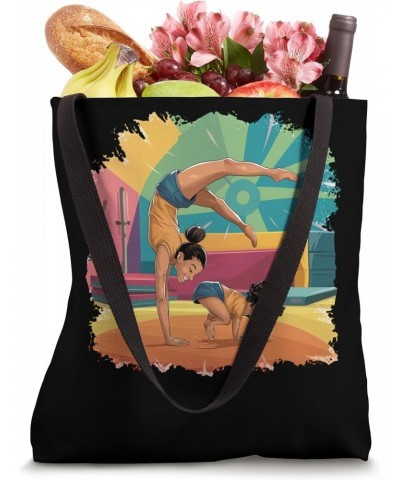 Gymnastic Mom Gymnast Mom Gymnastics Mother Gymnastics Mom Tote Bag $12.95 Totes