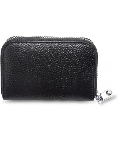 Women's Leather Wallet C-black $9.68 Wallets