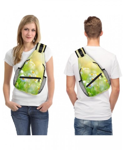 Floral Sling Bag for Women Crossbody Backpack Purse Shoulder Casual Daypack Cross Body Bags for Travel Cycling Hiking $17.10 ...