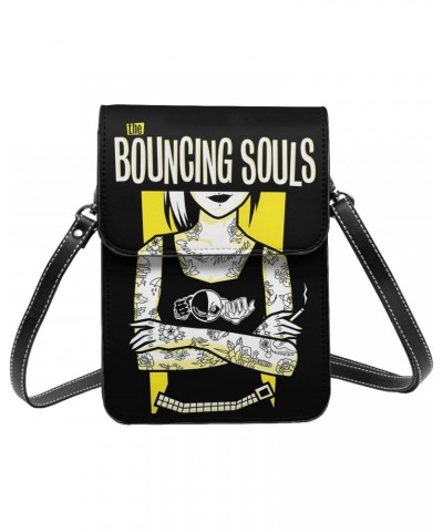 Small Cell Phone Crossbody Purse The Bouncing Souls Band Woman'S Fashion Mini Shoulder Handbag 7.5x5.3 Inches $15.47 Crossbod...