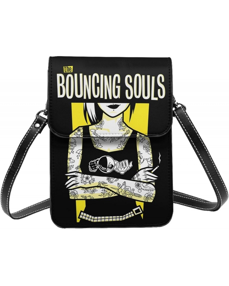 Small Cell Phone Crossbody Purse The Bouncing Souls Band Woman'S Fashion Mini Shoulder Handbag 7.5x5.3 Inches $15.47 Crossbod...