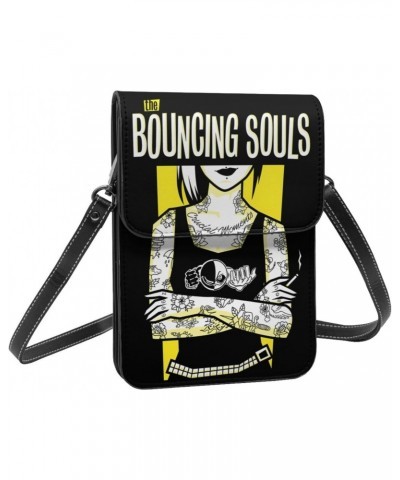 Small Cell Phone Crossbody Purse The Bouncing Souls Band Woman'S Fashion Mini Shoulder Handbag 7.5x5.3 Inches $15.47 Crossbod...