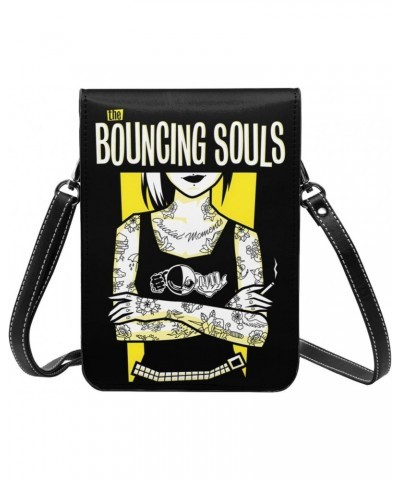 Small Cell Phone Crossbody Purse The Bouncing Souls Band Woman'S Fashion Mini Shoulder Handbag 7.5x5.3 Inches $15.47 Crossbod...