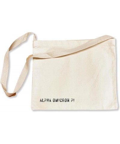 Sorority Messenger Tote Bag with Sorority Name - Market Tote Bag for Sorority - Messenger Tote - Sorority Tote Bag Alpha Omic...