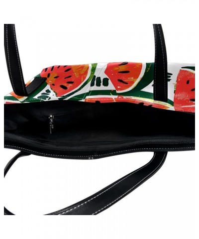 Tote Bag, Large Tote Bag, Women's Tote Handbags, Watermelon Hello August, Tote Bag for Work Design 7155 $22.35 Totes