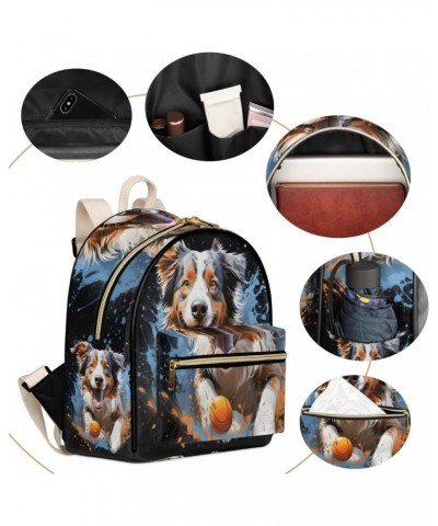 Cute Dog Animal Backpack Purse for Women PU Leather Lightweight Ladies Shoulder Fashion Satchel Bags Travel Casual Daypack $2...