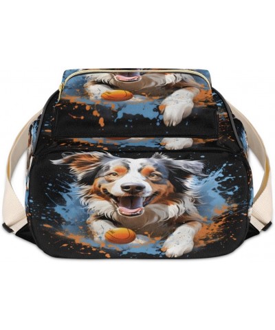 Cute Dog Animal Backpack Purse for Women PU Leather Lightweight Ladies Shoulder Fashion Satchel Bags Travel Casual Daypack $2...