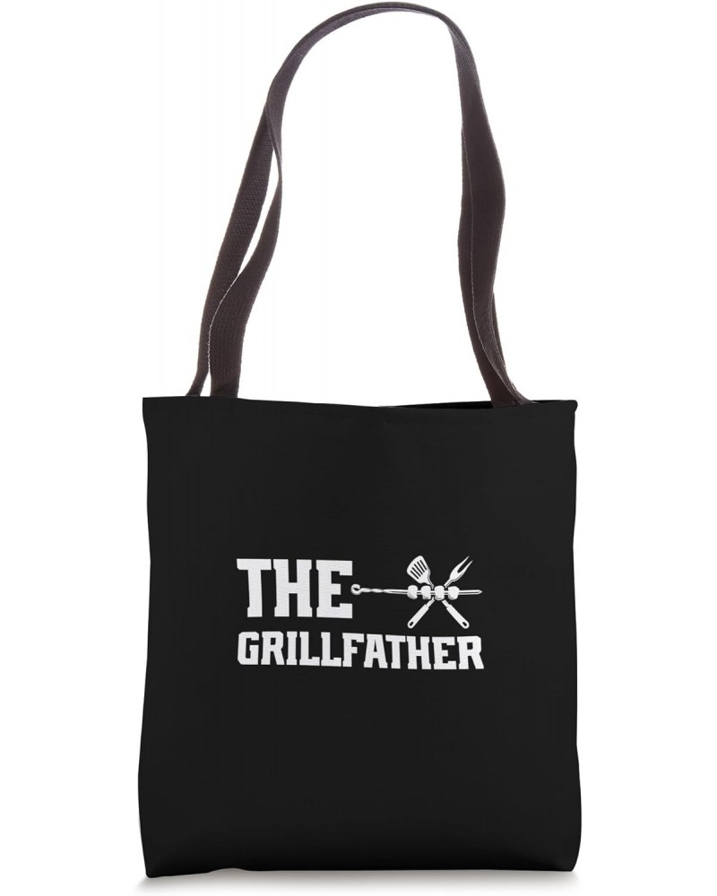 THE GRILLFATHER Dad Chef Grilling Grill Master BBQ Dad Tote Bag $13.80 Totes