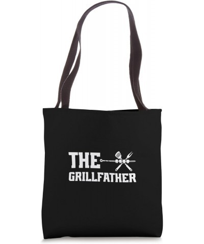 THE GRILLFATHER Dad Chef Grilling Grill Master BBQ Dad Tote Bag $13.80 Totes