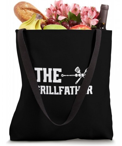 THE GRILLFATHER Dad Chef Grilling Grill Master BBQ Dad Tote Bag $13.80 Totes