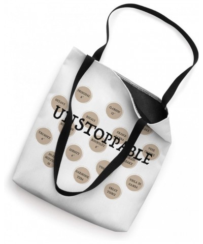 UNSTOPPABLE Pipe Organ Humor Stop Knob Design Tote Bag $14.40 Totes