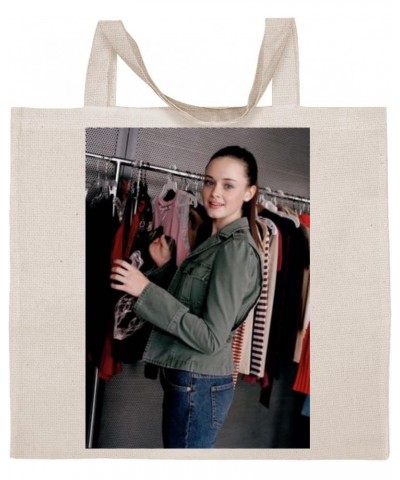 Alexis Bledel - Cotton Photo Canvas Grocery Tote Bag IDPP615787 $19.71 Totes